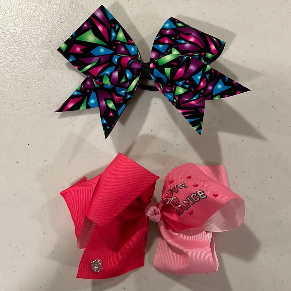 2 Large Girls Bows